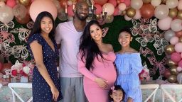 Kobe Bryant poses with his family in this 2019 photo posted to Instagram.