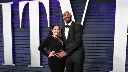 Vanessa Laine Bryant (L) and Kobe Bryant attend the 2019 Vanity Fair Oscar Party hosted by Radhika Jones at Wallis Annenberg Center for the Performing Arts on February 24, 2019 in Beverly Hills, California.