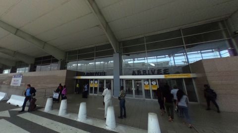 An unnamed female passenger is being tested for coronavirus after traveling from Beijing to the Félix-Houphouët-Boigny International Airport in Abidjan on Saturday. 
