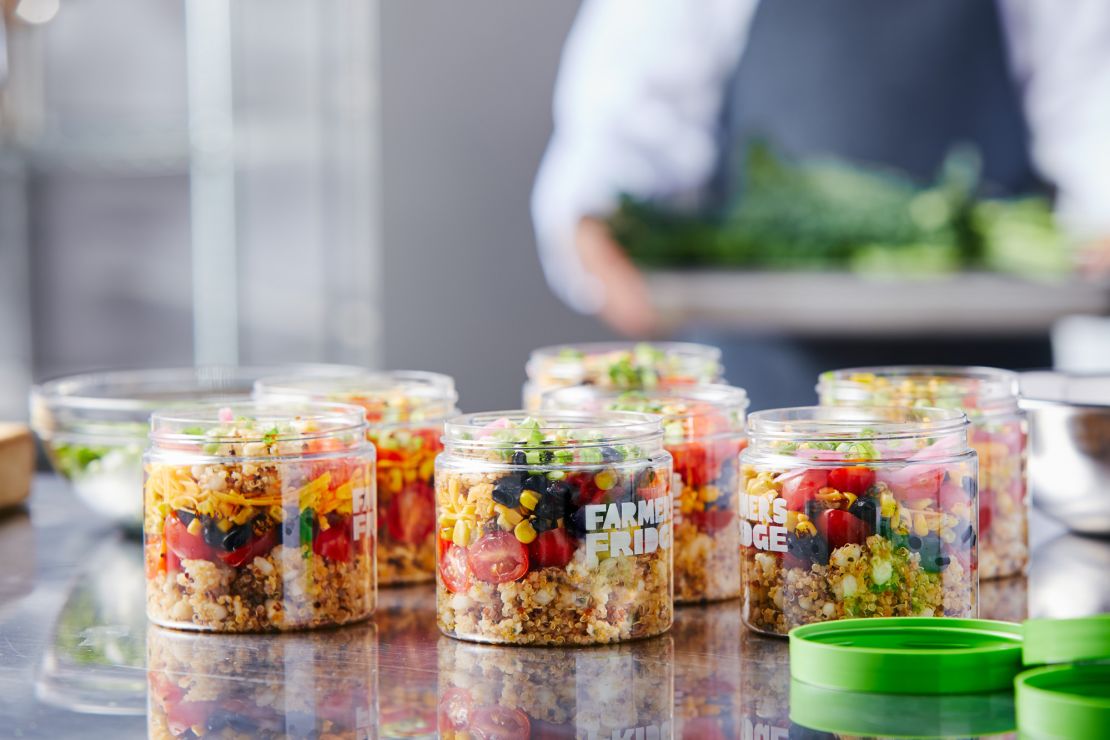 Zero Waste Lunch Fruits Salad In A Glass Container High-Res Stock Photo -  Getty Images