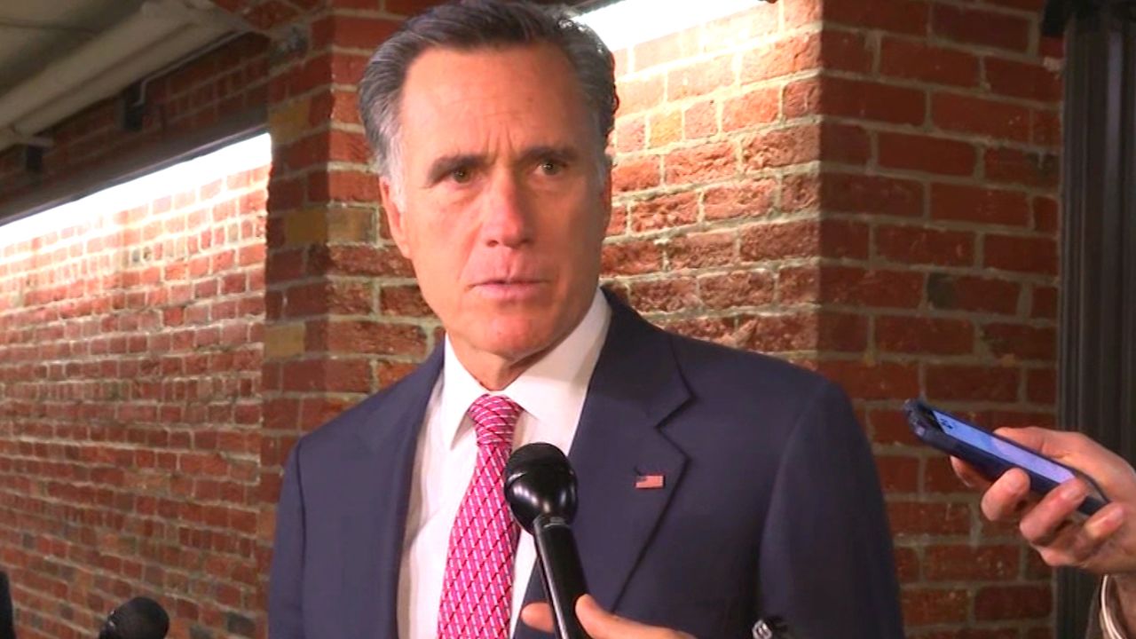 US Sen. Mitt Romney is the rare Republican who says he wants to hear from Bolton