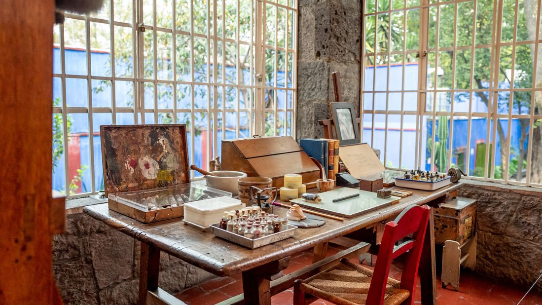 <strong>Casa Azul:</strong> Frida Kahlo's home-turned-museum in Mexico City has found a compromise by charging tourists extra if they want to take snapshots.