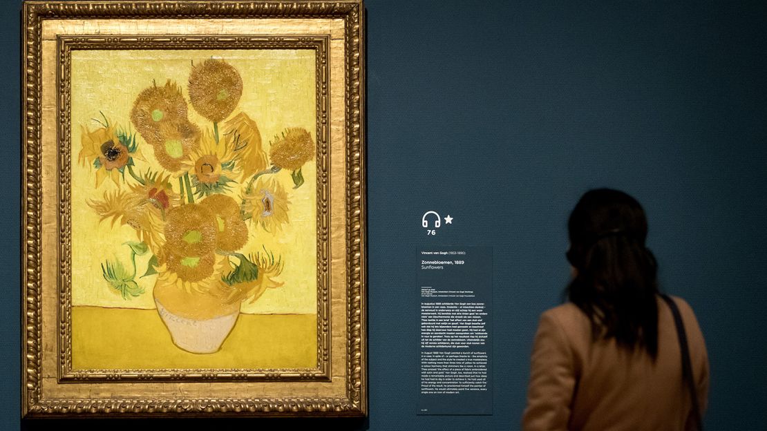 Amsterdam's Van Gogh Museum has designated selfie spots to help control traffic flow.