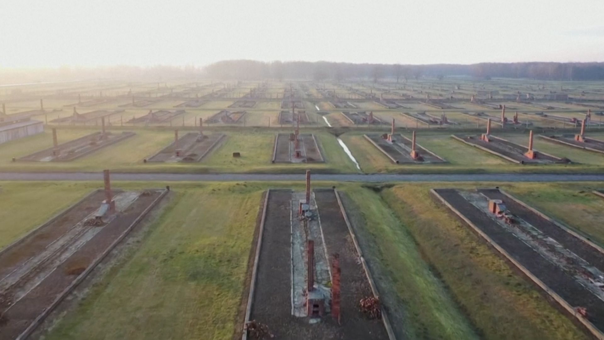 Drone video scale of Auschwitz camp | CNN