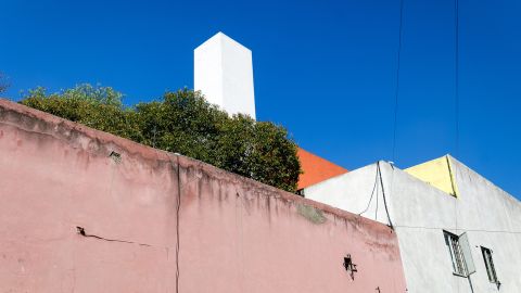 The late architect Luis Barragan's home in Mexico City bans visitors from taking pictures inside.