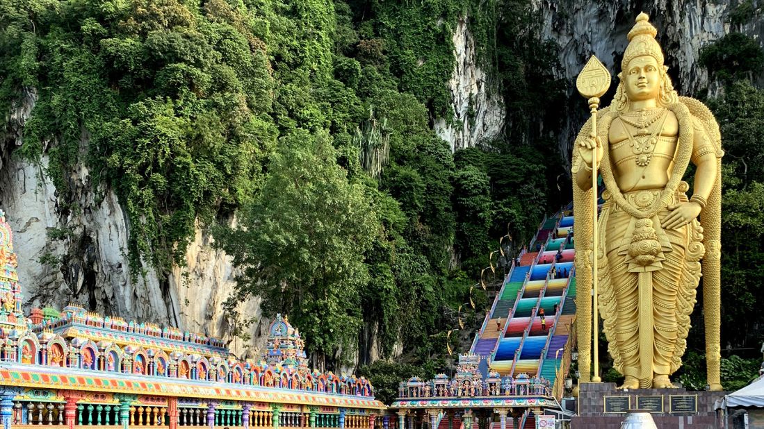 <strong>Kuala Lumpur day trip:</strong> Made up of a series of caves and temples, the Batu Caves are a quick 20-minute drive from central Kuala Lumpur. 