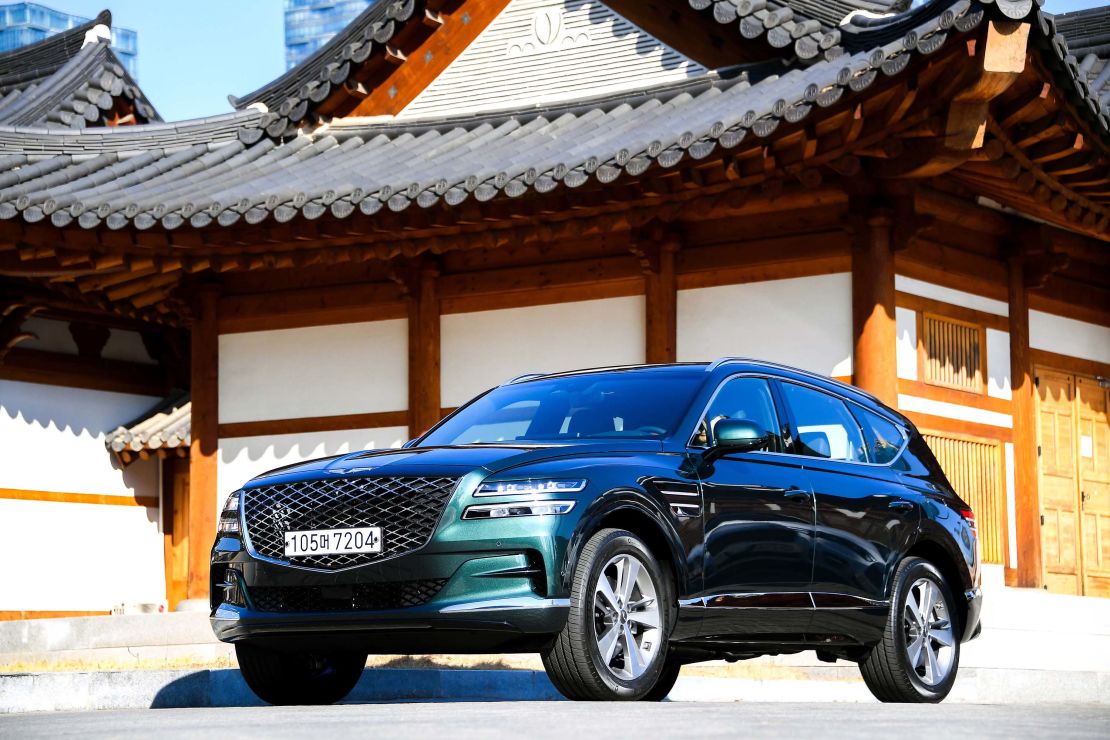 The new Genesis GV80 SUV is intended to be the Hyundai luxury brand's new flagship model.