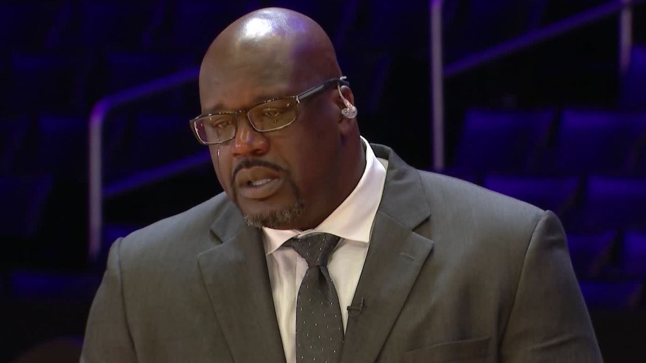 Kobe's former teammate, Shaquille O'Neal, pays tribute to him following his death. 