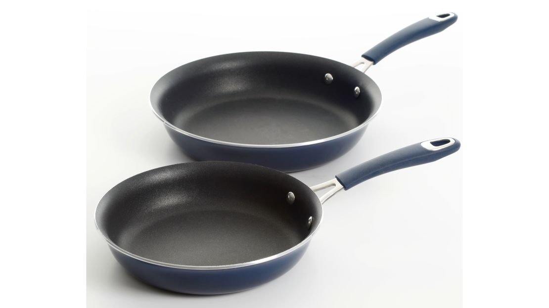 Cravings by Chrissy Teigen Nonstick Aluminum 9 & 11 Fry Pan Set