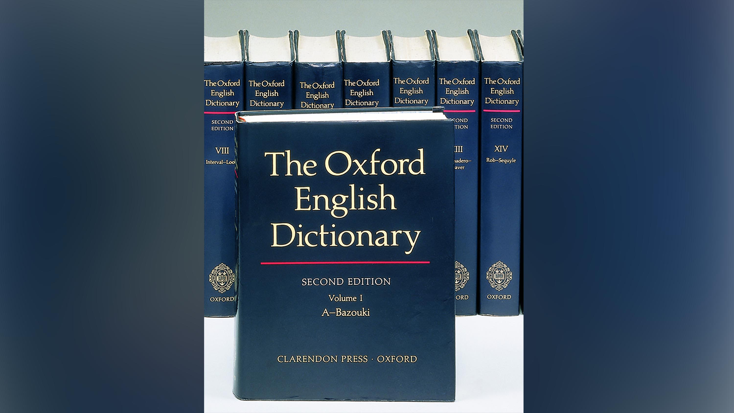 oxford english dictionary cover