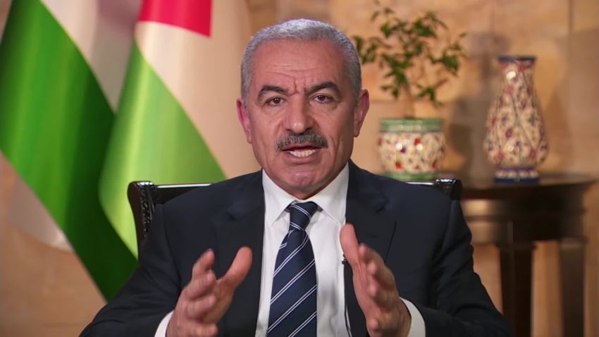 Palestinian Prime Minister Mohammad Shtayyeh Amanpour INTV