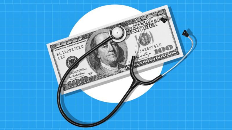 Image depicting healthcare and finance