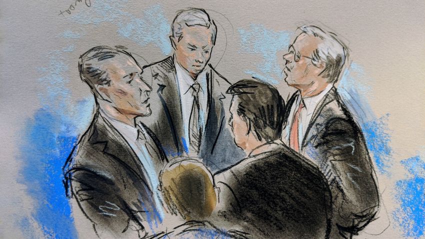 (From left) Republican Sens. Pat Toomey of Pennsylvania, Ron Johnson of Wisconsin, Kevin Cramer of North Dakota and Mitt Romney of Utah at the Senate impeachment trial; January 29, 2020