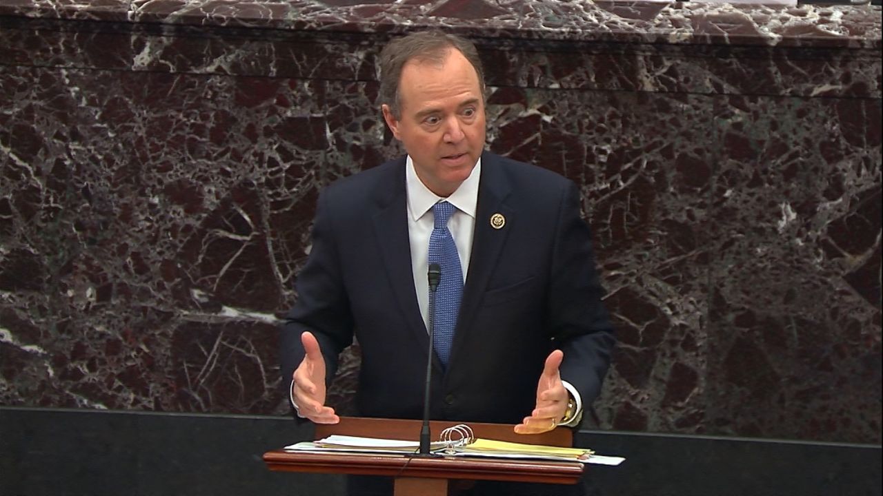 adam schiff impeachment trial 01302020