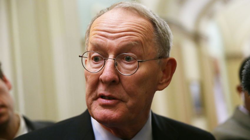WASHINGTON, DC - OCTOBER 11:  U.S. Sen. Lamar Alexander (R-TN) speaks to members of the media at the Capitol October 11, 2013 on Capitol Hill in Washington, DC. On the 11th day of a U.S. Government shutdown, President Barack Obama spoke with Speaker Boehner on the phone and they agreed that they should keep talking.  (Photo by Alex Wong/Getty Images)