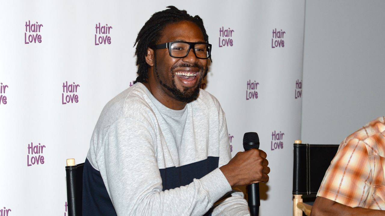 Filmmarker Matthew Cherry of "Hair Love" last year in Culver City, California