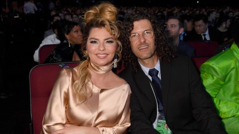  Shania Twain and Frédéric Thiébaud attend the 2019 American Music Awards in November in Los Angeles.