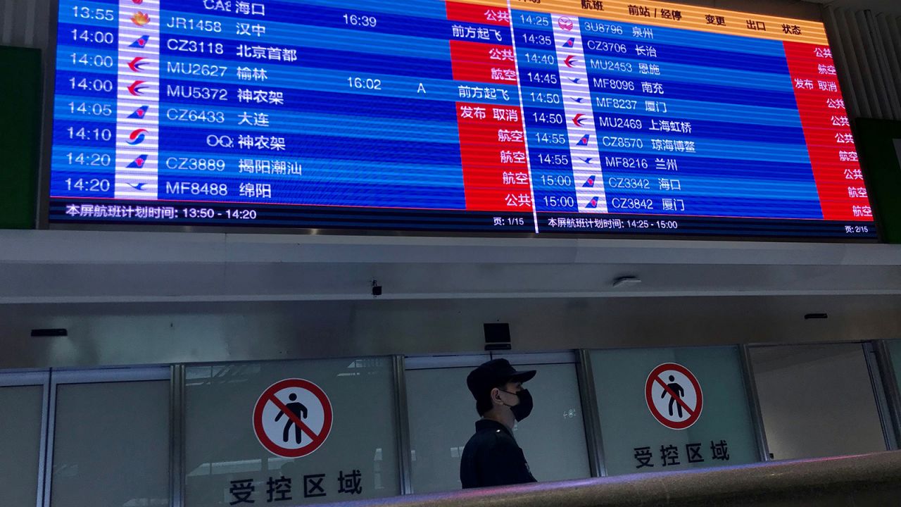 Flights to many Chinese cities have been suspended due to the coronavirus outbreak.