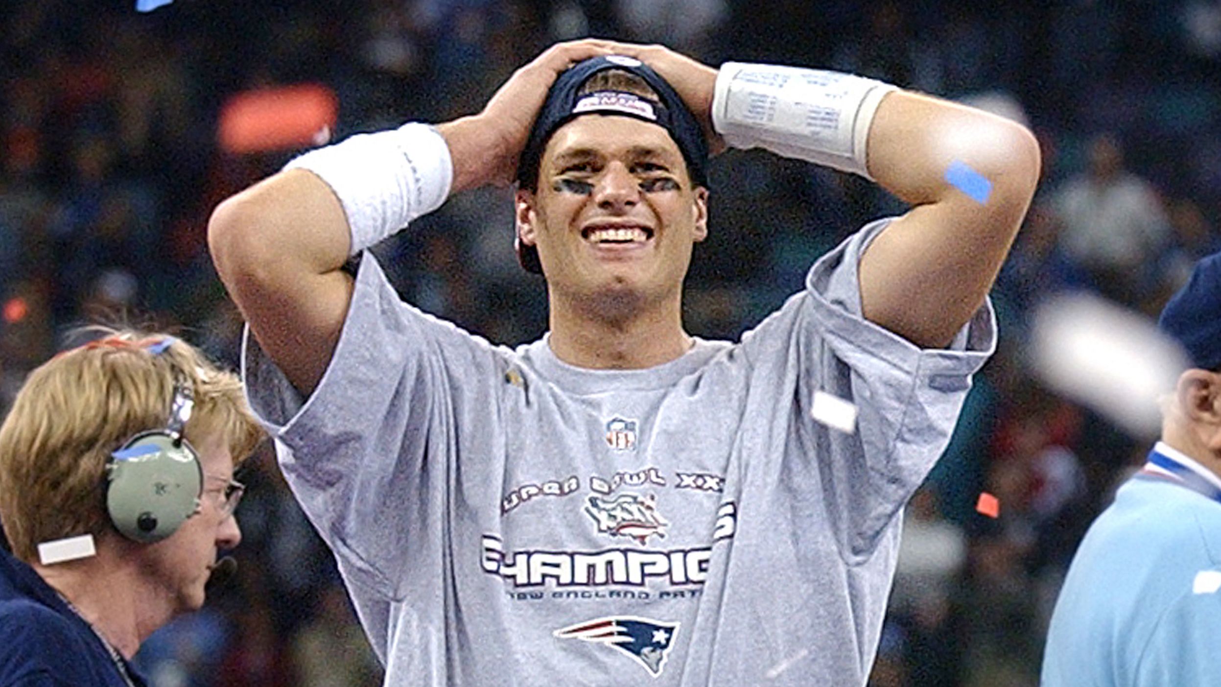 <strong>Super Bowl XXXVI (2002):</strong> A star was born in Super Bowl XXXVI as second-year quarterback Tom Brady led the New England Patriots to an upset victory over the heavily favored St. Louis Rams. Brady threw for 145 yards and a touchdown as the Patriots won 20-17 on a last-second field goal by Adam Vinatieri.