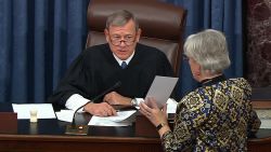 senate trial witness vote roberts