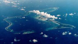 An undated file photo shows Diego Garcia, the largest island in the
Chagos archipelago and site of a major United States military base in
the middle of the Indian Ocean leased from Britain in 1966. The United
States is preparing to deploy heavy B-2 bombers to Britian and the
Indian Ocean Island of Diego Garcia, if necessary in time to lead an
attack on Iraq, the officer in charge of the fleet said on October 30
2002. REUTERS/HO/U.S. Navy

CLH/JS