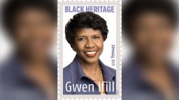 gwen ifill stamp black heritage month