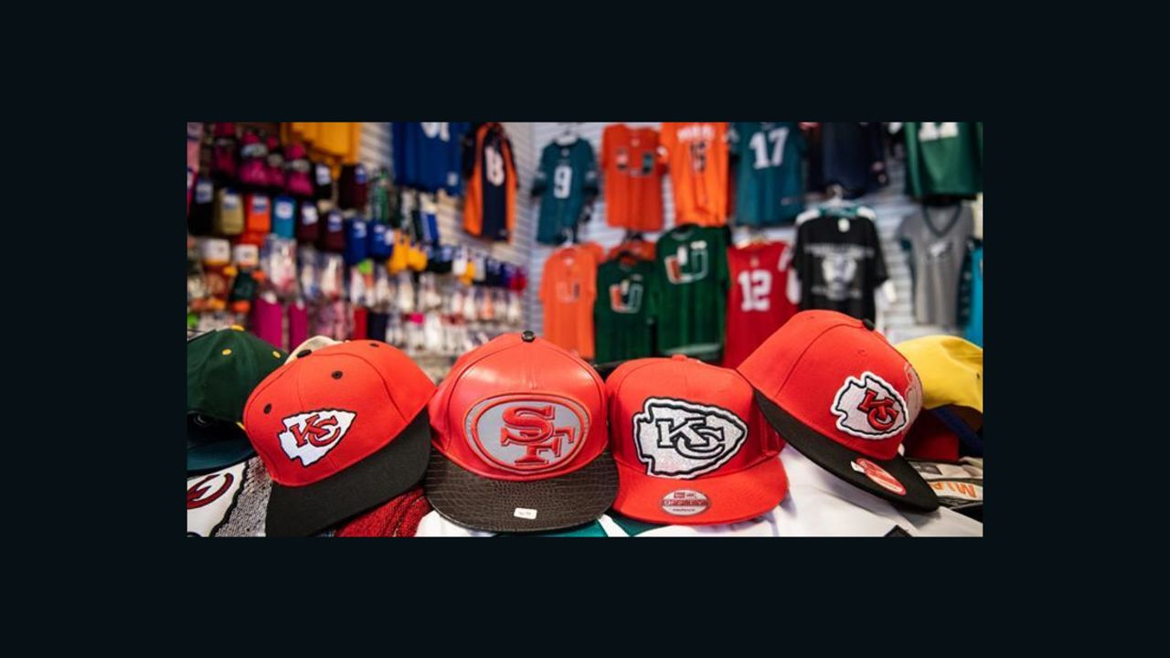 Federal officials announced  the seizure of more than 176,000 counterfeit sports-related items. 
