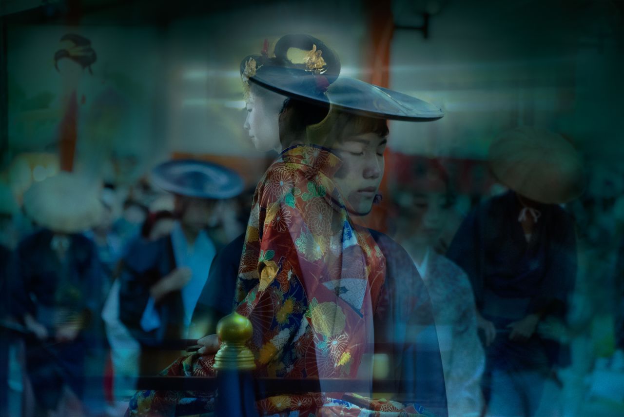 Enomoto photographs festivals in Japan's northern regions, saying it gives him an insight into local life.