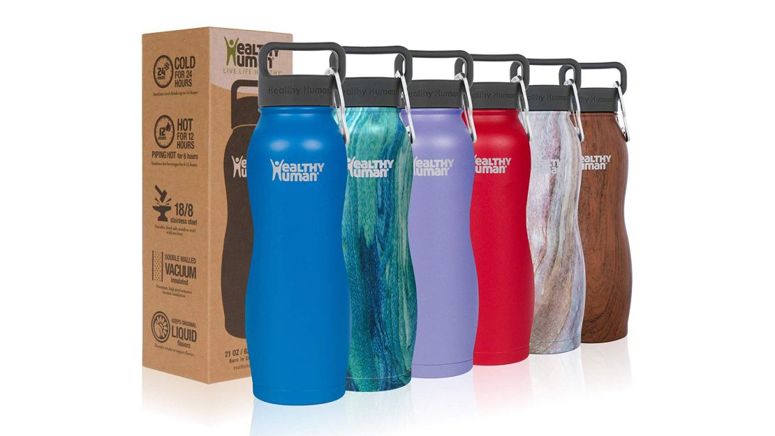 Healthy Human 21-Ounce Water Bottle Curve