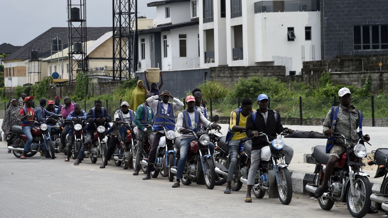 Commerical motorcycles in Lagos are now banned from riding in major parts of the city