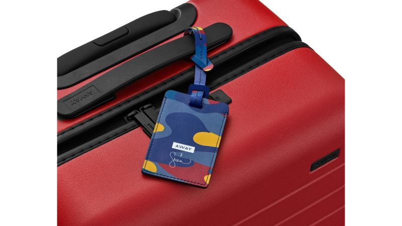 Away travel luggage store tag