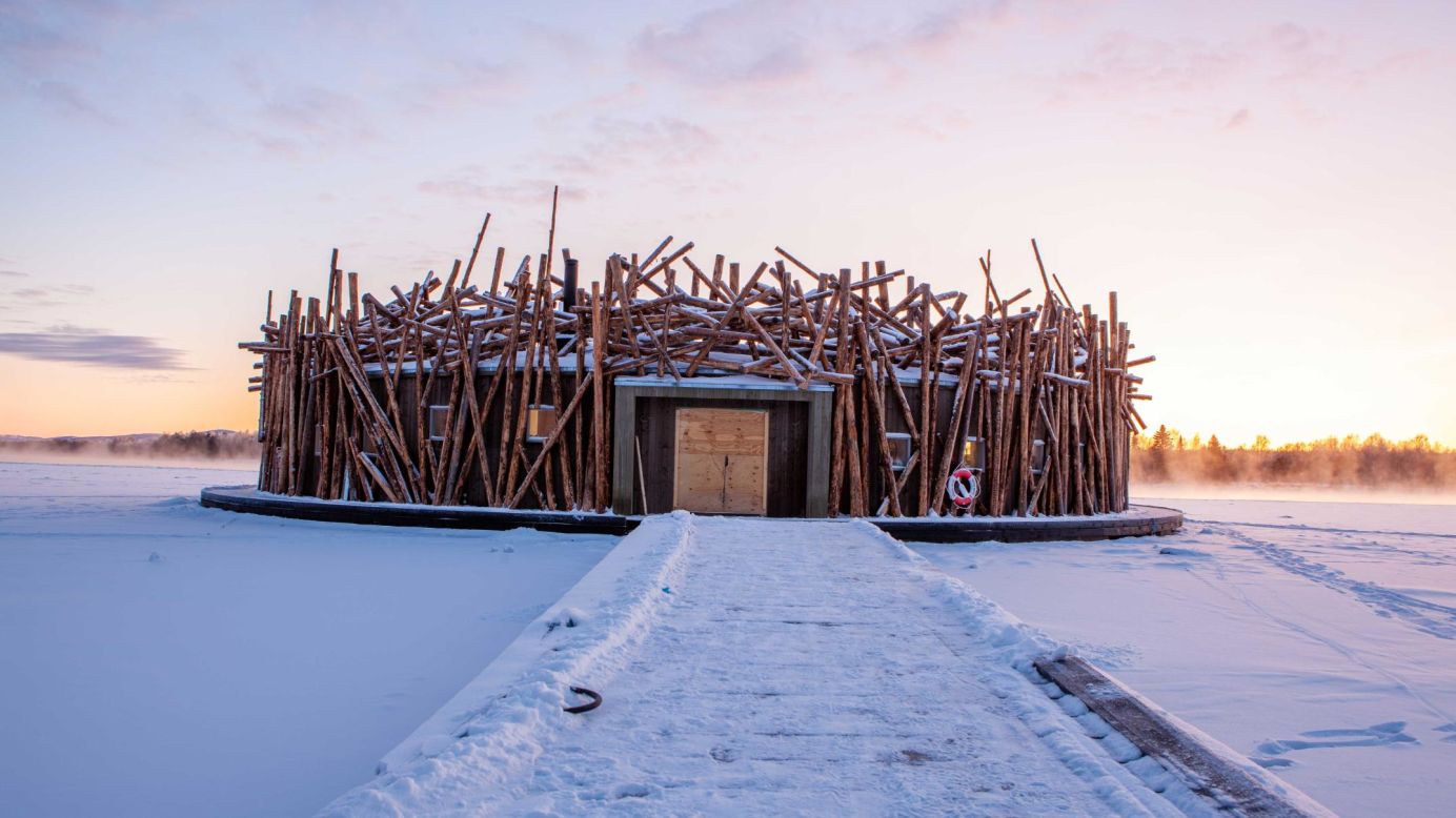 <strong>Natural connection</strong>: "I chose to build this idea around the connection to the forest in the north," architect Bertil Harström told CNN Travel back in 2018.