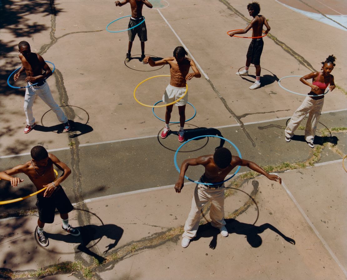 Tyler Mitchell, Untitled (Group Hula Hoop), 2019