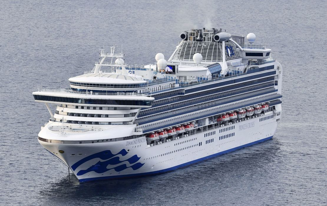 An elderly man who traveled on a cruise aboard the Diamond Princess was found to be infected with the Wuhan coronavirus.