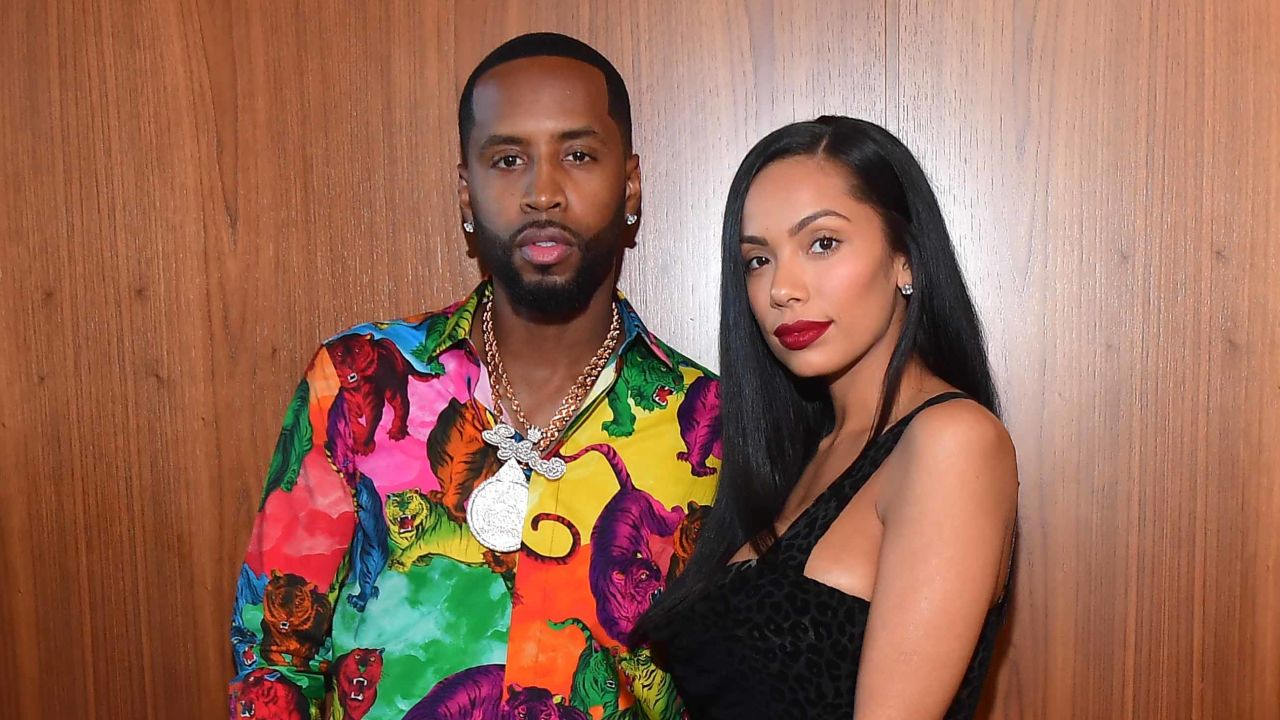 Safaree Samuels and Erica Mena attend The 2019 BMI R&B/Hip-Hop Awards at Sandy Springs Performing Arts Center on August 29, 2019 in Sandy Springs, Georgia. 