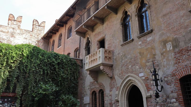 <strong>Juliet's House:</strong> Shakespeare's fictional heroine draws thousands of fans to Verona, Italy, every year, where they visit a balcony she never set foot on.