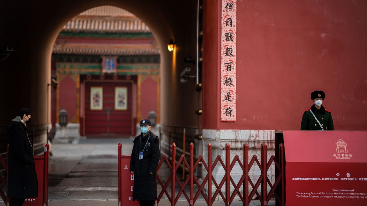 Beijing's Palace Museum is closed until further notice due to the coronavirus outbreak. 
