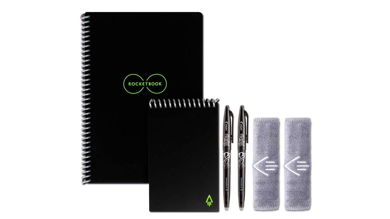 Rocketbook Core Smart Reusable Notebooks With 2 Pilot Frixion Pens