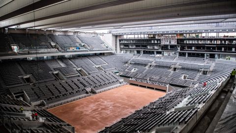 The 2020 French Open will be the first to feature a retractable roof on Philippe Chatrier.