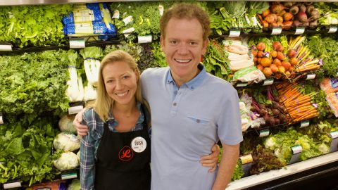 Bo and Trish Sharon, the founders of Lucky's Market. Kroger took a majority stake in Lucky's in 2016.