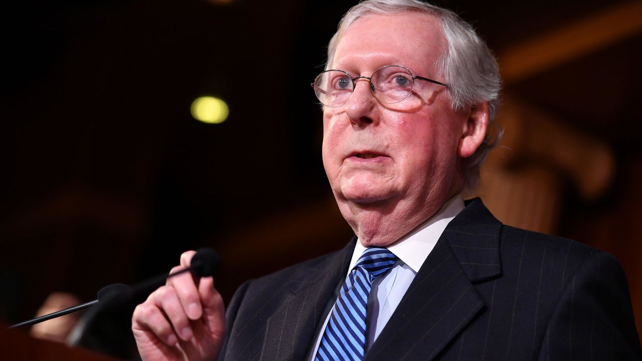 Senate Majority Leader Mitch McConnell of Kentucky