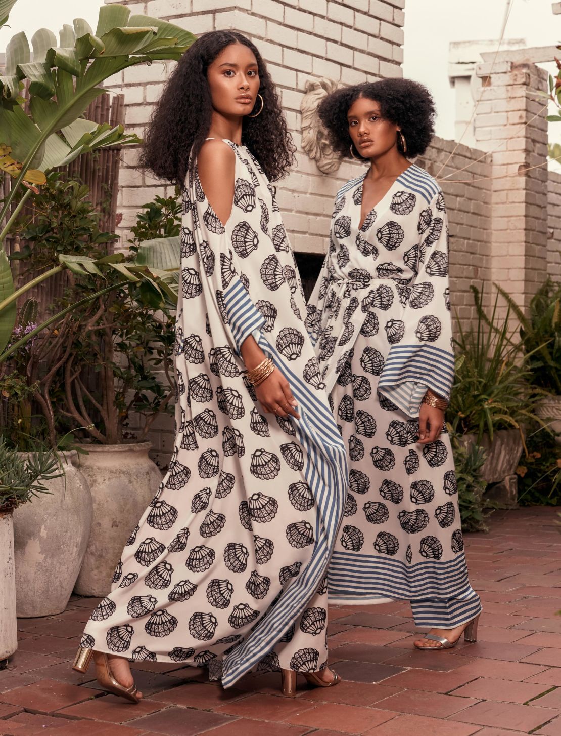 The Joal print is named after an iconic coastal town in Senegal called Joal Fadiouth.