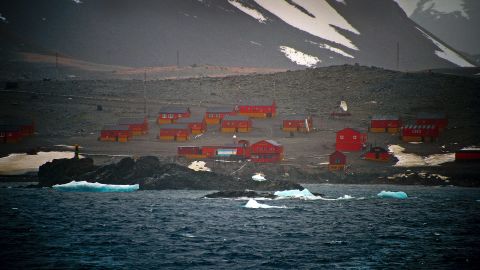Argentina's Esperanza research station on Antarctica's northern tip is shown in 2014.