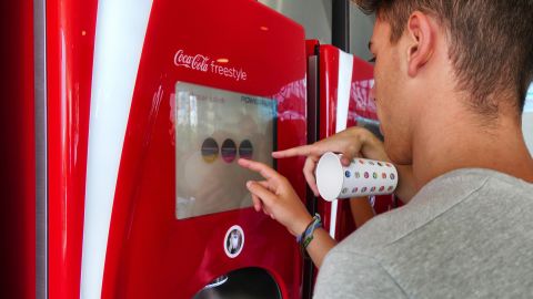 Coca-Cola learns about people's preferences through its Freestyle machines. 