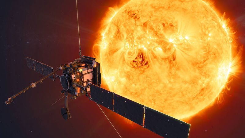 تتأرجح المركبة الشمسية المدارية في الشمس لكشف ألغازها
