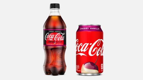 Coke Cherry Vanilla hits shelves next week. 