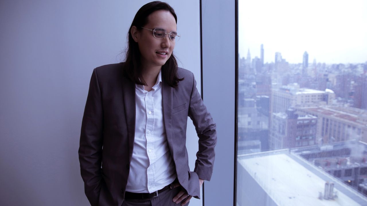 Despite the backlash to his technology, Hoan Ton-That, the CEO of Clearview AI, told CNN Business he feels "honored" to kick off a broader conversation about facial recognition and privacy. (Niamh McDonnell / CNN)