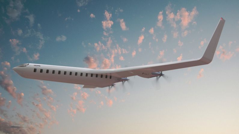 <strong>Aesthetic and practical:</strong> Doucet has created a eye-catching aircraft, which is aesthetically ambitious but also practical.