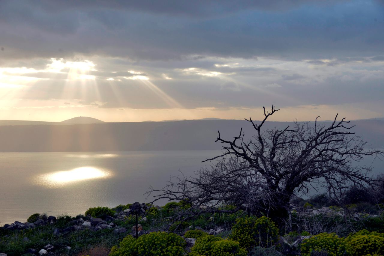 <strong>Sea of Galilee: </strong>Also known as Lake Tiberias, the Sea of Galilee is near the Red Sea and is the lowest freshwater lake in the world.