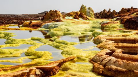 Danakil Depression has to be one of Earth's most otherworldly landscapes.